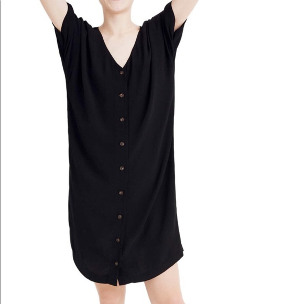 NWOT Madewell Button Front Easy Dress